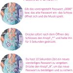 Schmuckkästchen mit Code und Sound, TopModel Modell, Depesche