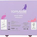 Cofanetto portagioie con codice e suono, con Specchio, modello 11901 Top Model, Depesche 
