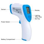 Fieberthermometer ohne Kontakt Entfernung von 5-15 cm