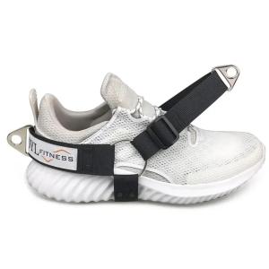 Cinturino per caviglia, per esercizio fitness, specifico per glutei e leg curl, colore nero