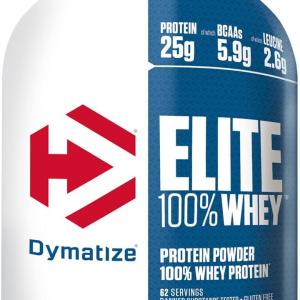 Dymatize Elite Whey, Proteine isolate, 100%, confezione da 2.10 kg, gusto cioccolato
