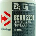 Dymatize BCAA Complex 2200, Acides aminés ramifiés 100% purs, 400 gélules