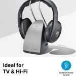 Sennheiser Cuffie TV Senza Fili Wireless con Base Ricarica Nero RS1208EU