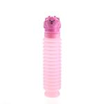 Bottiglia portatile per urina, urinatoio, pipi, da viaggio, vasino per urina con imbuto per uomo unisex donna bambini, colore rosa