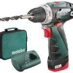 Metabo Trapano avvitatore PowerMaxx BS Basic con 1 batterie + valigetta