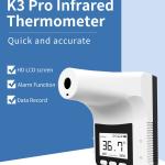Thermomètre pour fièvre, mur, sans contact, K3Pro 0.1S 