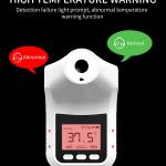 Thermomètre pour fièvre, mur, sans contact, K3Pro 0.1S 