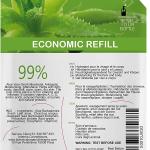 Gel d'Aloe Vera Pur 100% Gel frais Canarias Aloe Vera Frais Après Soleil Visage Pour Acné Cheveux Chevaux Pur Biologique Recharge 2kg