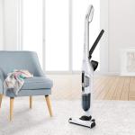Bosch Flexxo Aspirapolvere Senza Fili a 2 Velocità con Capienza 0.4 L, Bianco