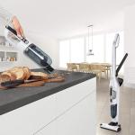 Bosch Flexxo Aspirapolvere Senza Fili a 2 Velocità con Capienza 0.4 L, Bianco