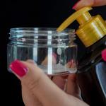 Contenitore da 120 ml, Barattolo di Plastica Vuoto, per creme, liquidi, perline, multi uso