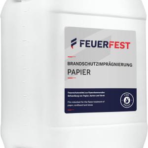FEUERFEST® Impregnante Ignifugo - Spray Antincendio per Carta, Cartone e Paglia - 500ml