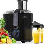 Centrifuga frutta e verdura, 800W, estrattore di succo a freddo, centrifuga in acciaio inox con doppia velocità e funzione antigoccia