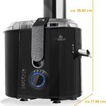 Centrifuga frutta e verdura, 800W, estrattore di succo a freddo, centrifuga in acciaio inox con doppia velocità e funzione antigoccia
