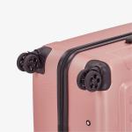 Set di 3 valigie da viaggio Oro rosa, AREBOS