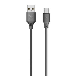 Cavo USB a USB-C, colore Nero, Full Speed Pro, WK WDC-092 3 m 2,4 A