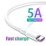 Cavo USB - USB-C Type-C, ricarica e trasferimeno dati veloce, 2m, bianco