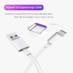 Cavo USB - USB-C Type-C, ricarica e trasferimeno dati veloce, 2m, bianco