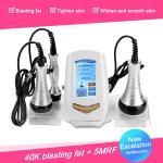 Radiofrequenz und Kavitation bipolare digitale Geräte mit Touchscreen 3 Handstücke Fett Cellulite Hautelastizität LooWe 101