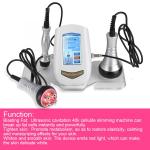 Radiofrequenz und Kavitation bipolare digitale Geräte mit Touchscreen 3 Handstücke Fett Cellulite Hautelastizität LooWe 101