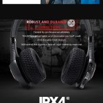 Cuffie JBL Under Armour Train The Rock, Bluetooth Wireless, per sport, running, gym, chiamate vivavoce con microfono, deep bass music, nero, Originale