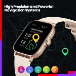 Amazfit GTS 3 Smartwatch 42 mm: Sport- und Fitness-Uhr mit integriertem Alexa, GPS, 150 Sportmodi und AMOLED-Display