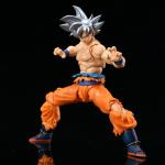 Dragon Ball Z, Son Goku, capelli grigio, figure anime, snodabile, 16 cm, modello manga da collezione, con volti, mani e armi