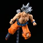 Dragon Ball Z, Son Goku, capelli grigio, figure anime, snodabile, 16 cm, modello manga da collezione, con volti, mani e armi