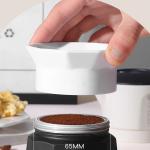 Dispenser per Moka caffè, Distributore di Caffè per Moka, compatibile con Bialetti, Anello di Dosaggio Imbuto Dosatore per Moka