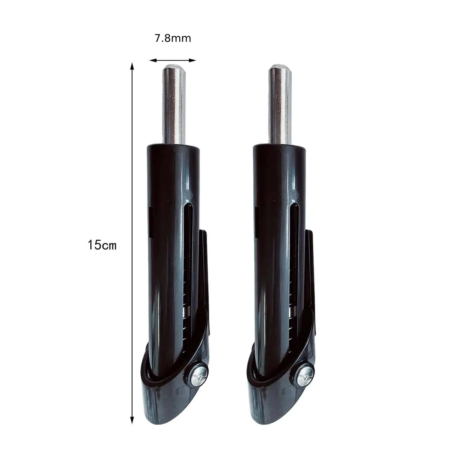 Stack Pin, Drops Set, 7.8 mm, perno automatico per ridurre il peso, massimizza la tua potenza, libera il tuo potenziale, colore nero