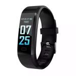 Smartwatch per Sport, Gym, Fitness e altr 115 attività, bluetooth, Android e iOS, cardiofrequenzimetro, conta passi, conta calorie, nero