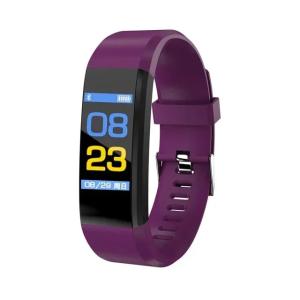 Smartwatch per Sport, Gym, Fitness e altr 115 attività, bluetooth, Android e iOS, cardiofrequenzimetro, conta passi, conta calorie, viola