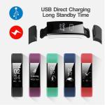 Smartwatch per Sport, Gym, Fitness e altr 115 attività, bluetooth, Android e iOS, cardiofrequenzimetro, conta passi, conta calorie, viola