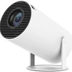Projecteur 4K, Android 11, HY300, h713, 200ANSI, BT5.0, 1280 x 720P, WiFi, fonction d'inclinaison à 180 degrés, 130 pouces, cinéma maison, projecteur portable