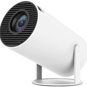 Proiettore 4K, Android 11, HY300, h713, 200ANSI, BT5.0, 1280 x 720P, WiFi, 180 gradi funzione di inclinazione, 130 pollici, home theater, proiettore portatile