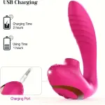 Vibratore U-Shape Indossabile per Donna - Stimola Clitoride e Punto G - 10 Modalità, Silenzioso e Ricaricabile USB - Giocattolo Sessuale per Coppie