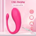 Vibromasseur pour femme avec 10 modes, télécommande avec application depuis votre téléphone, connexion Bluetooth, jouets sexuels pour adultes