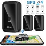 Mini GPS, dispositivo di localizzazione per auto, Mini Tracker GPS, controllo vocale, localizzatore di dispositivi, Anti smarrimento, S O S per aiuto, GF-22
