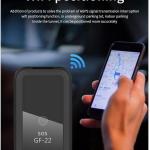 Mini GPS, dispositivo di localizzazione per auto, Mini Tracker GPS, controllo vocale, localizzatore di dispositivi, Anti smarrimento, S O S per aiuto, GF-22