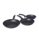Set 3 Casseroles, 20 cm / 24 cm / 28 cm, marque Moneta Etnea