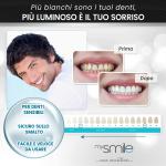 Gel de blanchiment des dents Mysmile, 8 recharges de 3ml 