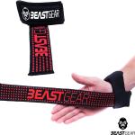 Fasce Polsi Palestra, Cinghie per Sollevamento Pesi e Stacchi da Terra, per Uomo e Donna, Bodybuilding e Powerlifting