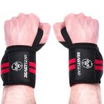 Fasce polsi palestra, cinghie per sollevamento pesi e stacchi da terra, unisex, per bodybuilding e powerlifting