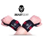 Fasce polsi palestra, cinghie per sollevamento pesi e stacchi da terra, unisex, per bodybuilding e powerlifting
