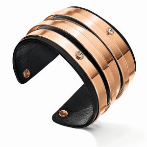 Bracciale da Donna, Folli Follie, Rosa, in acciaio, 17 cm