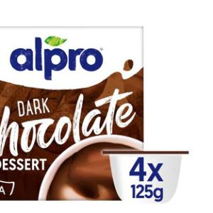 Alpro dessert cioccolato fondente 4x125gr