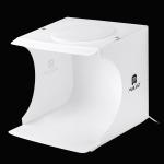 Mini studio photo portable avec lumières led et trou sur 24 x 23 x 23cm 550 ML
