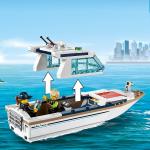 LEGO City, Tauchjacht, mit Taucher-Minifiguren, Meerestieren und Schwertfisch, Kinderset, ab 5 Jahren, 60221