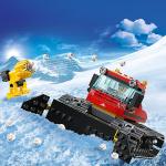 LEGO City, Schneekatze, Schneepflug Spielzeug, Kinderbaukasten, 60222