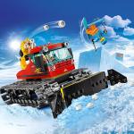 LEGO City, Schneekatze, Schneepflug Spielzeug, Kinderbaukasten, 60222